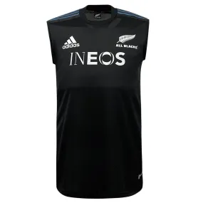 All Blacks Black Muscle Singlet 22/23 by adidas