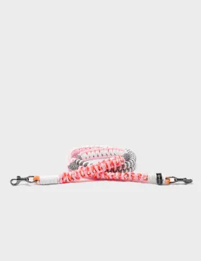 Detachable Shoulder Strap - Rosa, Orange and Black Handwoven Paracord