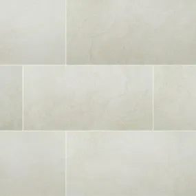 Legend White Porcelain Tile Collection - 12x24"