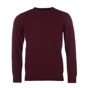 Maglione Uomo Barbour Essential Bordeaux