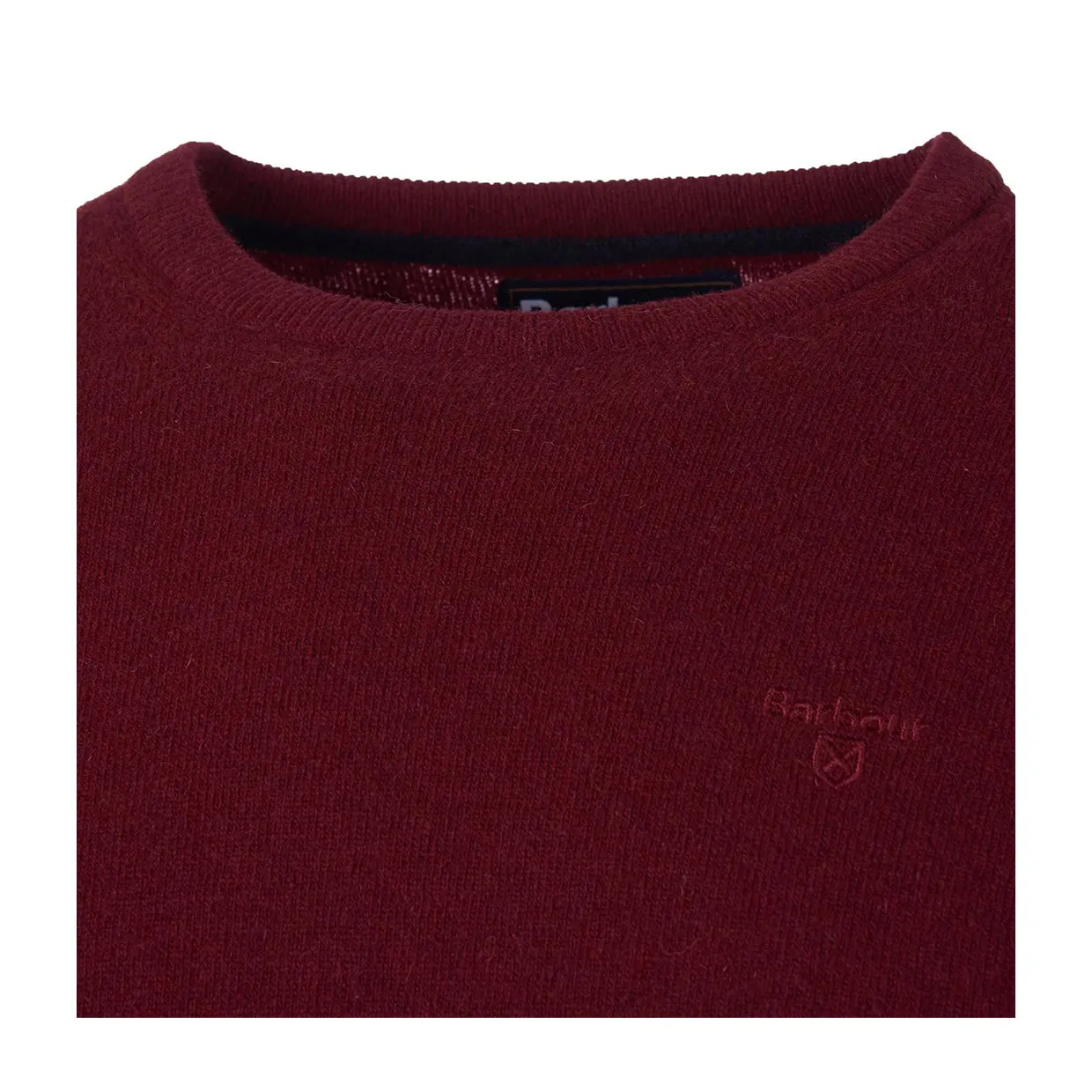 Maglione Uomo Barbour Essential Bordeaux