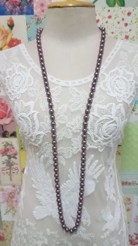 Mauve Necklace JU055