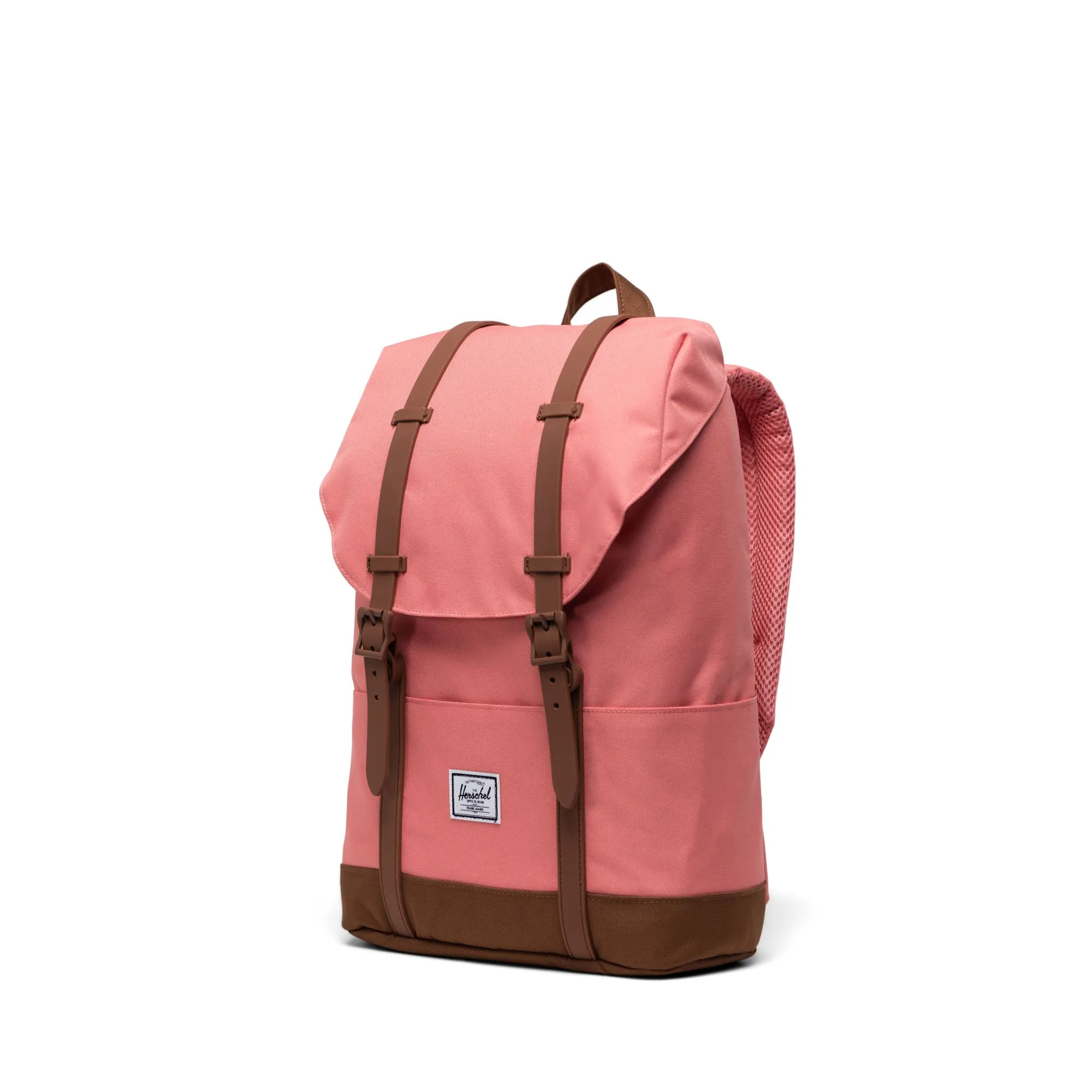 Mochila Herschel Retreat Youth Lantana/Saddle Brown