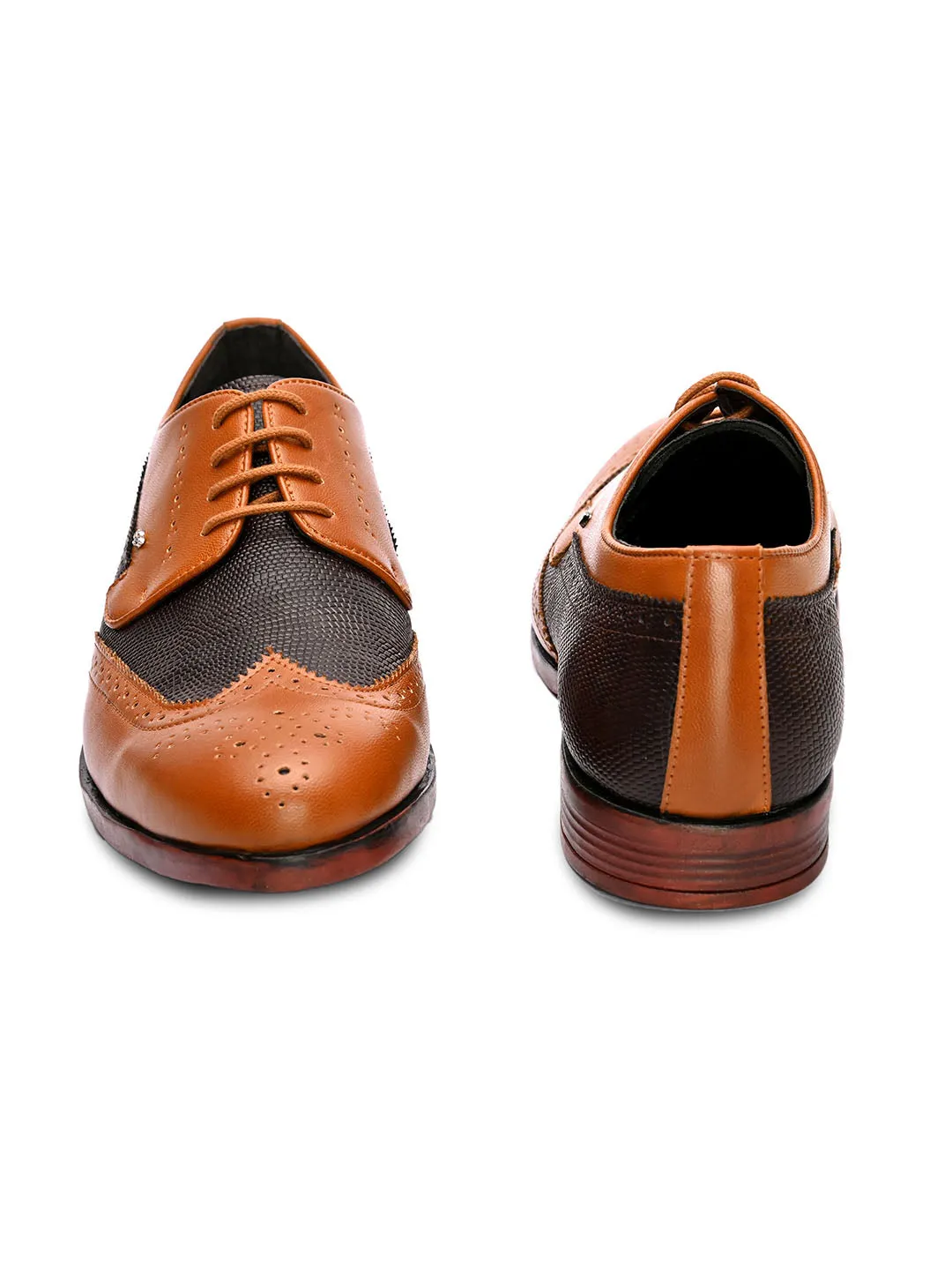 Uptown Tan Brogues